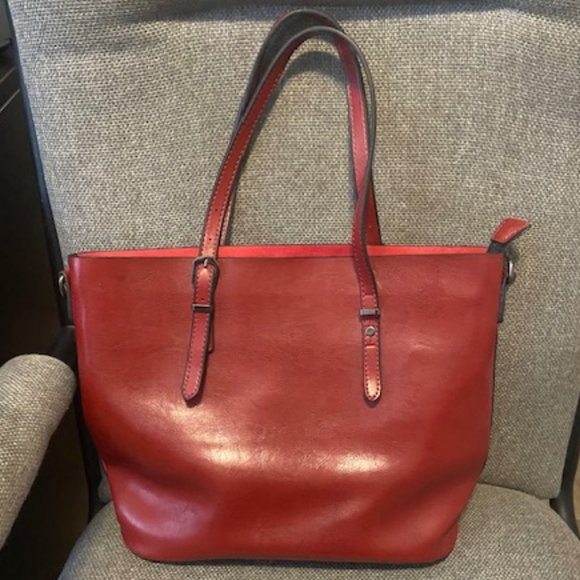 Brand New Burgundy Purse/Shoulder Bag from Bali - Picture 2 of 12